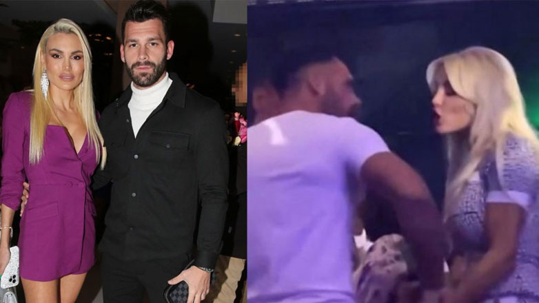 Αλεξάνδρα Παναγιώταρου – Στάθης Σχίζας: Ο τσακωμός μετά τον χωρισμό σε νυχτερινό κέντρο – Δείτε το βίντεο