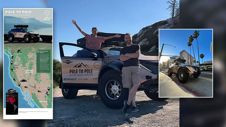 Nissan Ariya: Οι εξερευνητές Chris και Julie Ramsey ολοκληρώνουν την αποστολή Pole to Pole στο σκέλος της Β. Αμερικής 