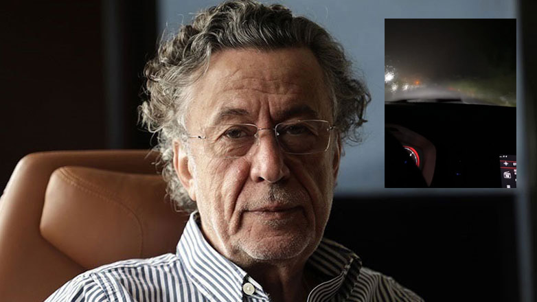 Οδοιπορικό του Μάκη Τριανταφυλλόπουλου στον Βόλο – Σφοδρή βροχόπτωση έξω από τον Αλμυρό