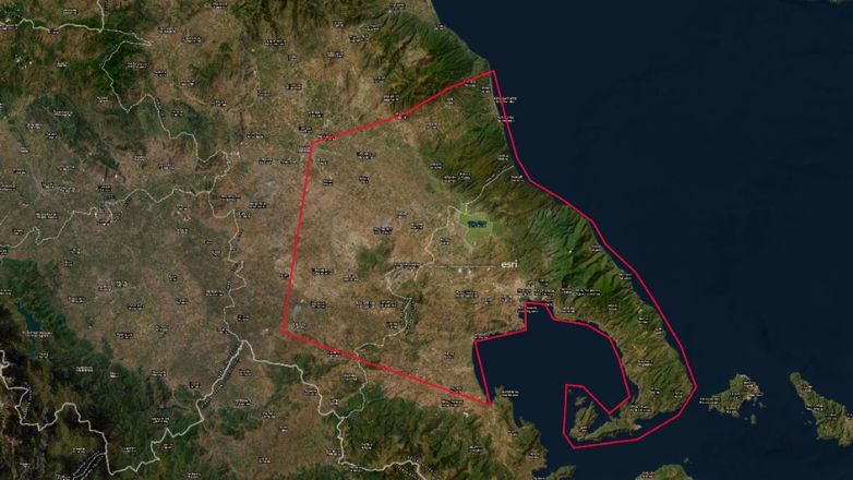 Ενεργοποιήθηκε η υπηρεσία Copernicus για την άμεση χαρτογράφηση περιοχών της Περιφερειακής Ενότητας Μαγνησίας που επλήγησαν από πλημμύρες