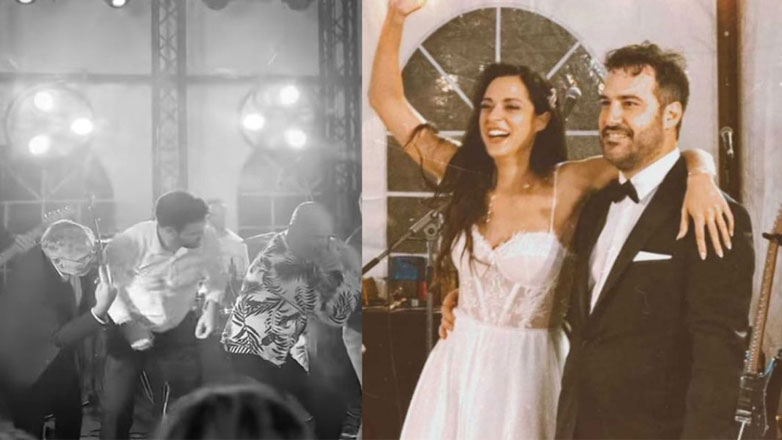 Θοδωρής Αθερίδης: Ο ξέφρενος χορός με τον γαμπρό στον γάμο της Ευαγγελίας Συριοπούλου