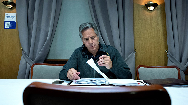 Επίσκεψη – έκπληξη του Μπλίνκεν στο Κίεβο