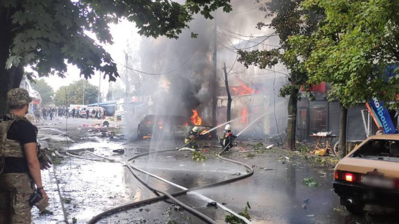 Ουκρανία: 17 νεκροί από τη ρωσική πυραυλική επίθεση, την ώρα που ο Μπλίνκεν επισκεπτόταν το Κίεβο