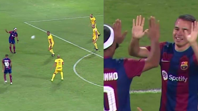 Ροναλντίνιο και Σαβιόλα… έκρυψαν την μπάλα σε φιλικό παιχνίδι παλαιμάχων!