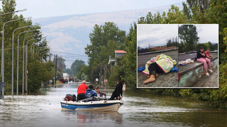 Δραματική επιχείρηση απεγκλωβισμού 70 πολιτών στη Μεταμόρφωση Καρδίτσας