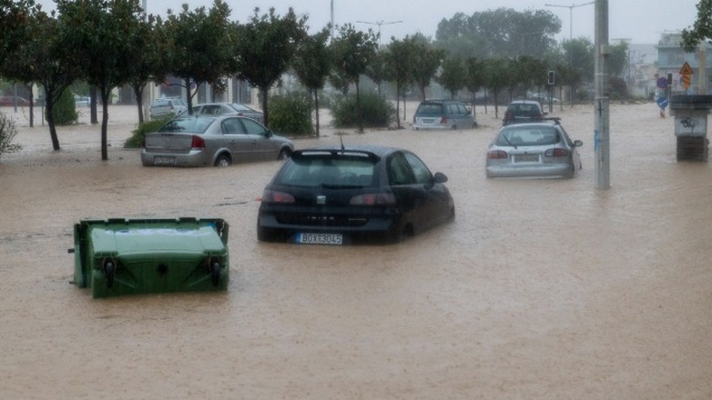 Κακοκαιρία Daniel: Πολλαπλάσια τα ύψη βροχόπτωσης σε σχέση με τον Ιανό