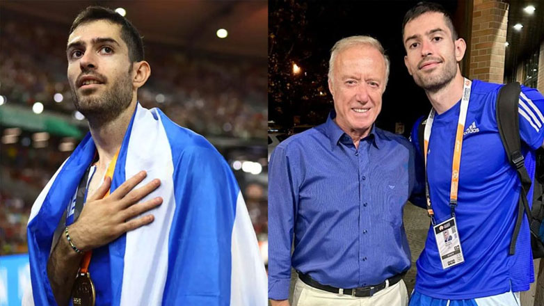 Συγκινεί ο παππούς του Μίλτου Τεντόγλου για το χρυσό στη Βουδαπέστη: «Παλεύω με τον καρκίνο, μου έδωσε άλλα 10 χρόνια ζωής»