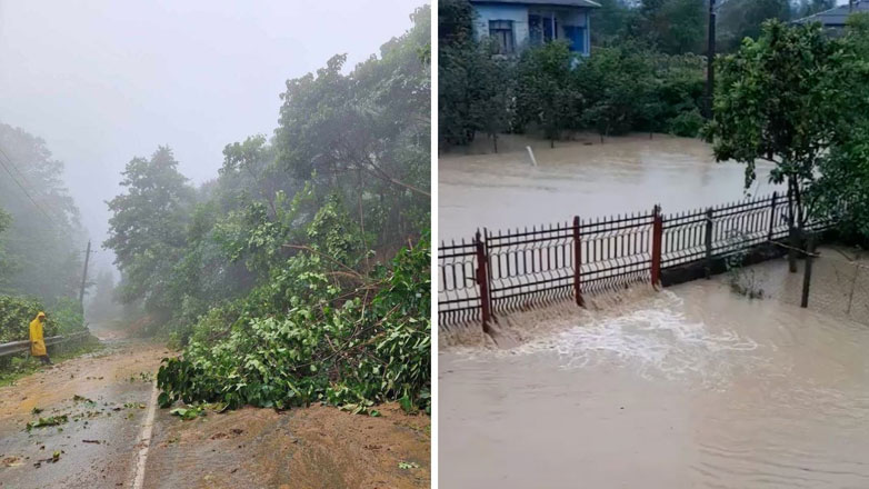 Γεωργία: Τουλάχιστον δύο νεκροί από πλημμύρες και κατολισθήσεις