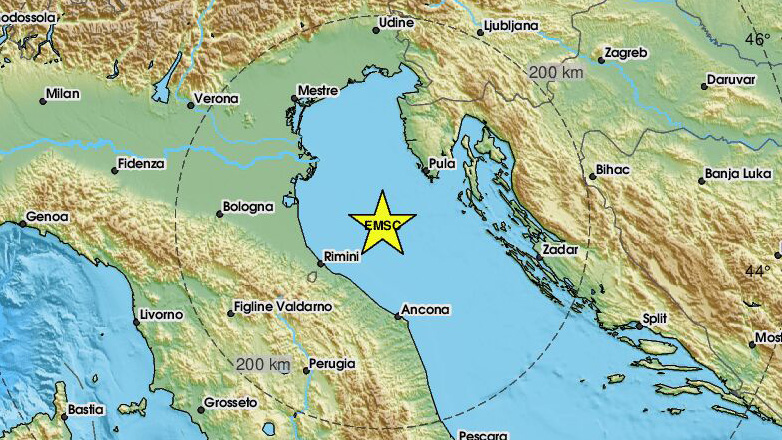 Σεισμική δόνηση 3,9 βαθμών στην Ιταλία