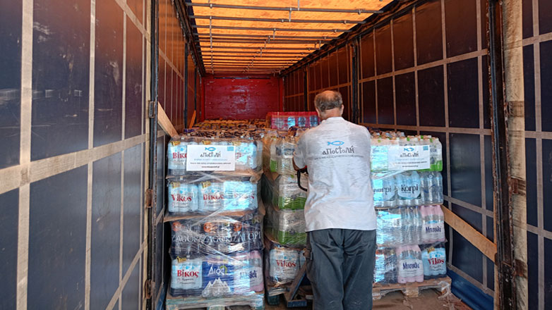 Η «ΑΠΟΣΤΟΛΗ» στο πλευρό των πλημμυροπαθών στο Βόλο και στην Καρδίτσα