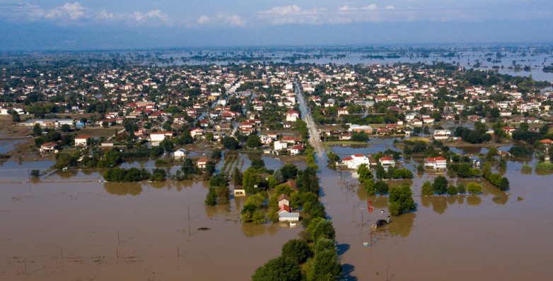 Το καταστροφικό πέρασμα της κακοκαιρίας «Daniel»