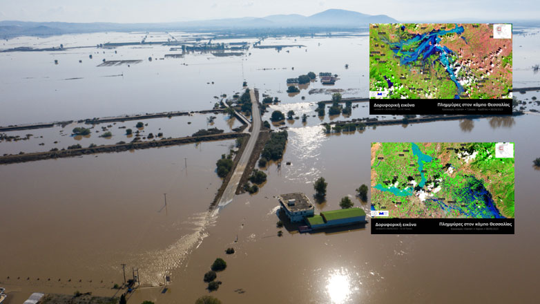 «Πνίγηκε» ο Θεσσαλικός Κάμπος