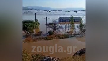 Το βίντεο από το βουνό Γεντίκι της Λάρισας δείχνει γιατί παραμένει κλειστή η Εθνική Οδός