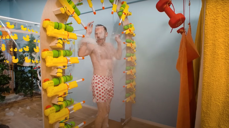 Αυτόματο πλυντήριο για ανθρώπους