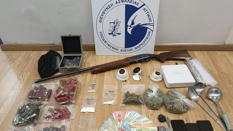 Συνελήφθησαν δύο άτομα για διακίνηση ναρκωτικών στην Αγία Βαρβάρα