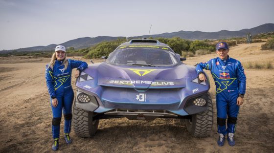 Ο S. Loeb και η K. Andersson με ABT CUPRA XE στο διπλό αγώνα Extreme E στη Σαρδηνία