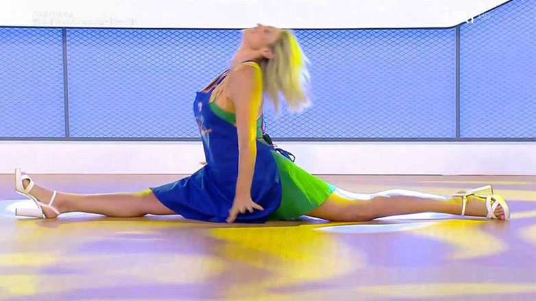 Διαγωνιζόμενη «ζάλισε» τον Μάρκο Σεφερλή με το καυτό τσιφτετέλι της