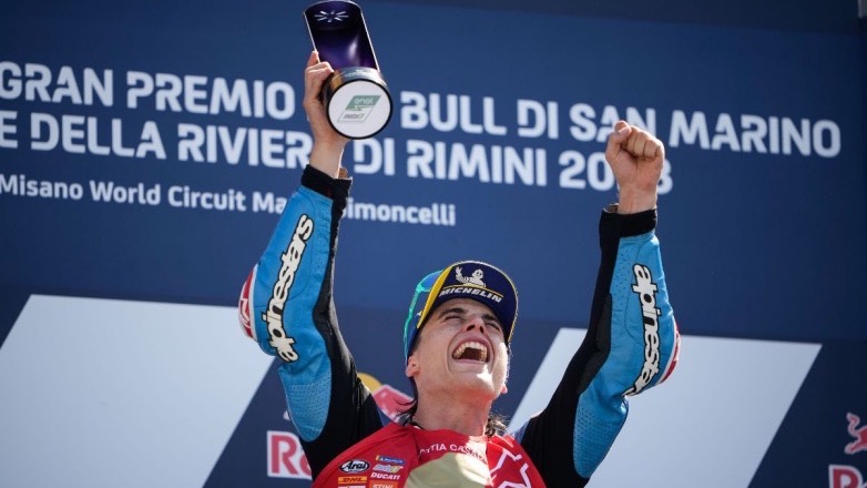 MotoE™: ο Mattia Casadei Παγκόσμιος Πρωταθλητής