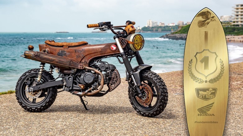 Το post-apocalyptic Honda Dax Furiosa νικητής στο διαγωνισμό Honda Customs 2023