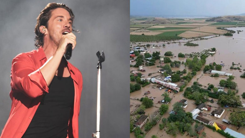 Ο Νίκος Οικονομόπουλος προσφέρει την αμοιβή του στους πλημμυροπαθείς της Θεσσαλίας