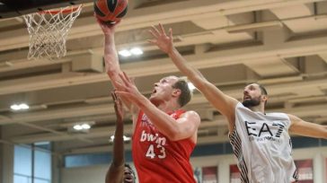 Φιλική νίκη για τον Ολυμπιακό, 60-57 την Αρμάνι