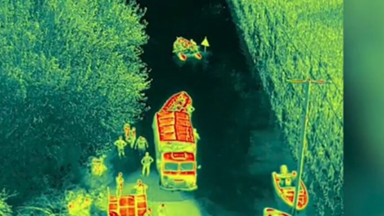 Η ταξιαρχία πεζοναυτών επιχειρεί τη νύχτα στην Καρδίτσα – Δείτε εικόνες από θερμική κάμερα