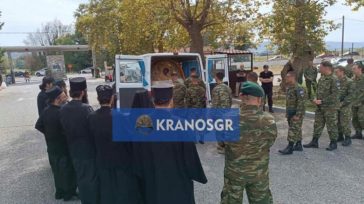 Οι καταδρομείς της Ρεντίνας ξεπροβόδισαν την Παναγία Γοργοϋπήκοο για το Άγιον Όρος