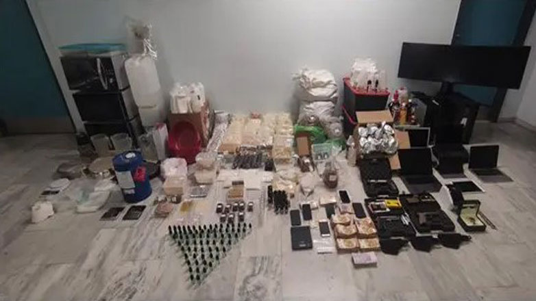 Θεσσαλονίκη: Εξάρθρωση εγκληματικής ομάδας που παρασκεύαζε συνθετικά ναρκωτικά