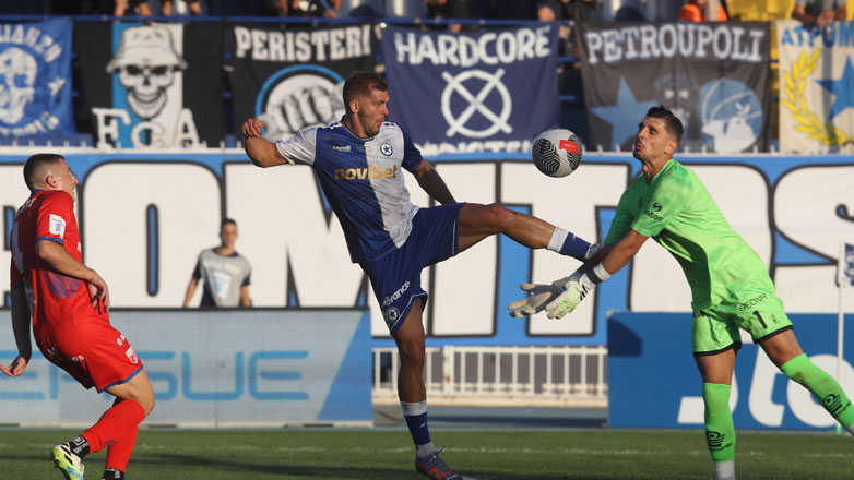 Μοιρασιά στο Περιστέρι (1-1) ανάμεσα σε Ατρόμητο και Βόλο