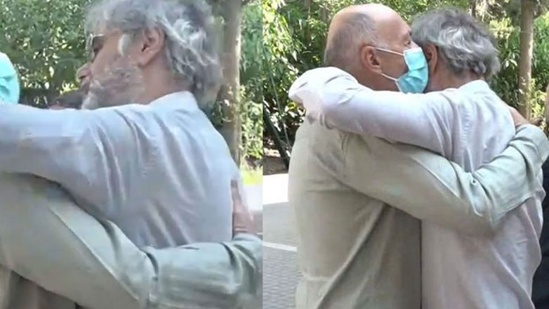 Συντετριμμένος ο Οδυσσέας Σταμούλης στο μνημόσυνο του 11χρονου γιου του