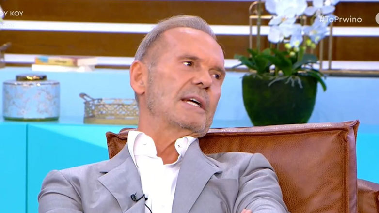 Πέτρος Κωστόπουλος: Η αντίδραση σε ερώτηση του Γιώργου Λιάγκα για την Τζένη Μπαλατσίνου