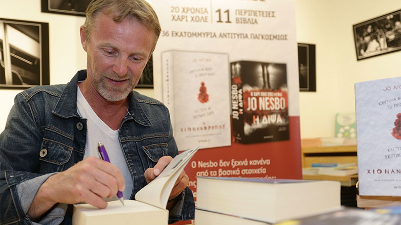 Ο Jo Nesbo στο Δημοτικό Θέατρο Ολύμπια