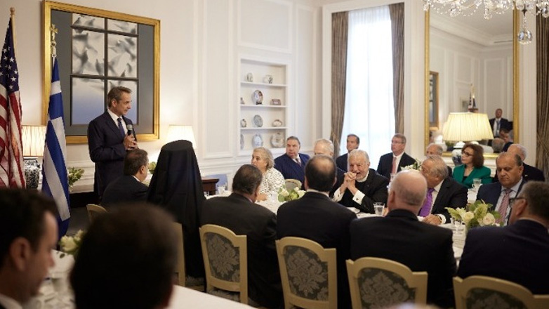 Μητσοτάκης σε ομογενείς: Είπα στον Ερντογάν πως οποιαδήποτε συζήτηση για λύση δύο κρατών στην Κύπρο είναι απλά μη αποδεκτή