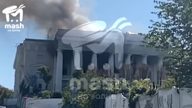 Πυραυλικές επιθέσεις στη Κριμαία – Πλήγμα στο αρχηγείο του ρωσικού στόλου της Μαύρης Θάλασσας