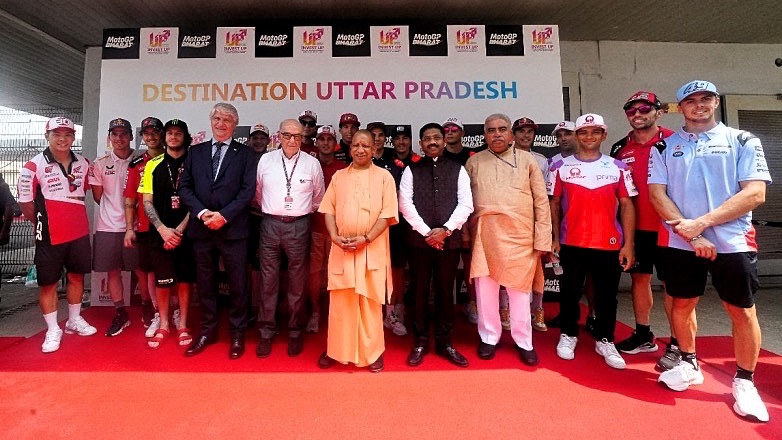 Ο Αρχι-Πρωθυπουργός της Uttar Pradesh, Yogi Adityanath, επισκέπτεται το MotoGP™