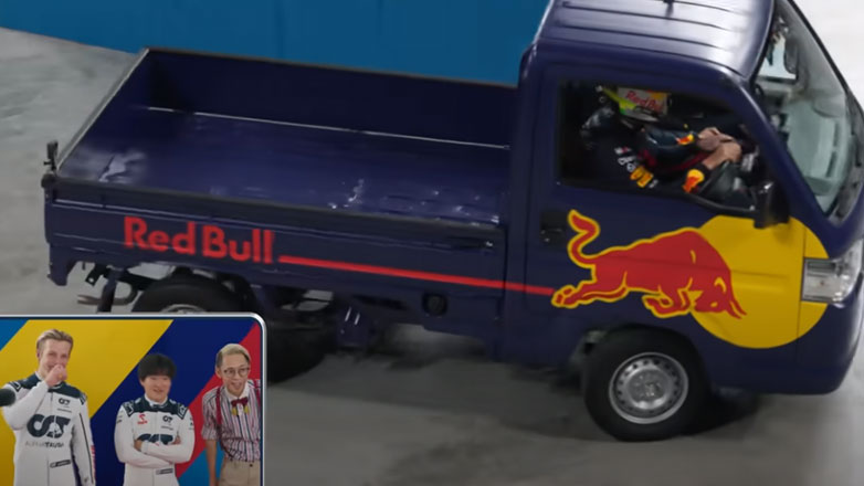 Δείτε τους πιλότους της F1 να οδηγούν φορτηγάκι με κλειστά τα μάτια σε ιαπωνικό ριάλιτι