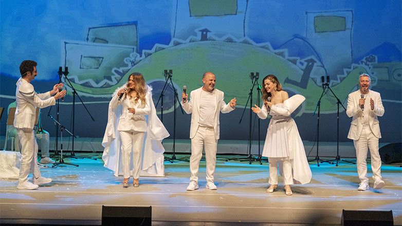 Ο Τεμπέλης Δράκος του Γιώργου Χατζηπιερή στο Μέγαρο Μουσικής Αθηνών Ο Τεμπέλης Δράκος του Γιώργου Χατζηπιερή στο Μέγαρο Μουσικής Αθηνών