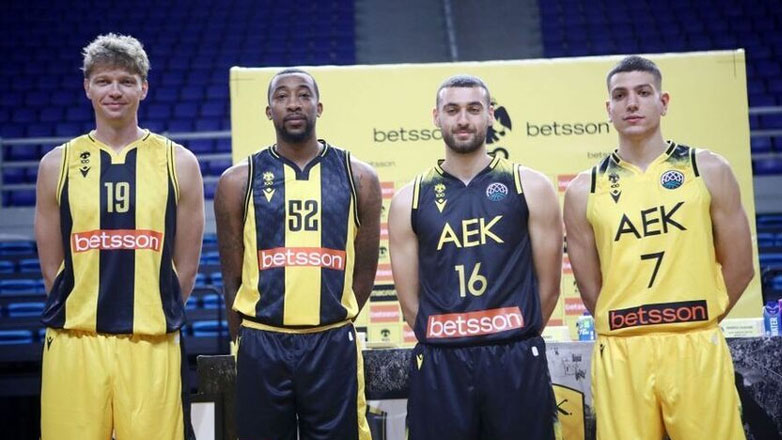 Μπάσκετ: Παρουσίασε τις νέες φανέλες της η ΚΑΕ ΑΕΚ