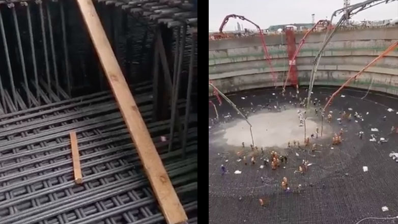 Τα θεμέλια πυρηνικού σταθμού ηλεκτροπαραγωγής