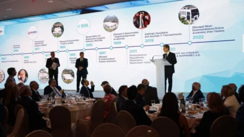 90 χρόνια ελληνική φαρμακοβιομηχανία – Τιμητικό βραβείο για τη συμβολή του Παύλου Γιαννακόπουλου