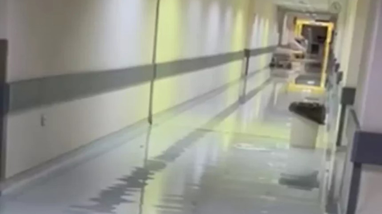 Κακοκαιρία Elias: Πλημμύρισαν τα υπόγεια του Νοσοκομείου Βόλου