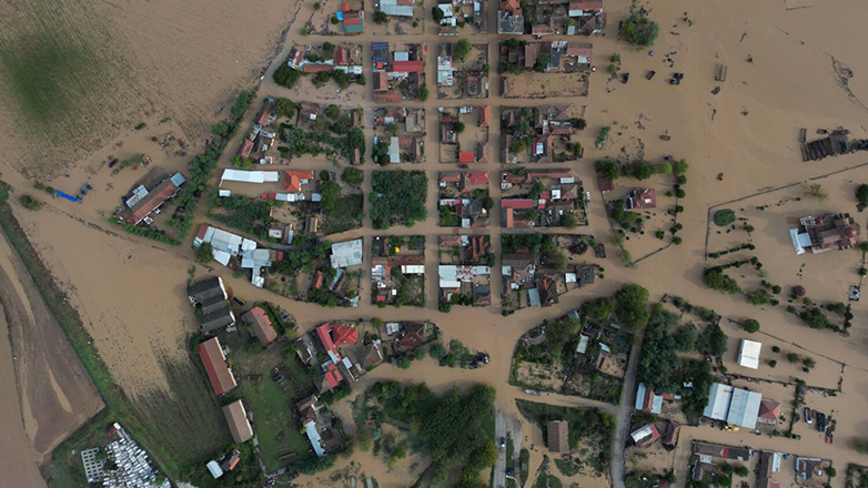 Κακοκαιρία Elias: «Βυθίστηκε» η Υπέρεια Φαρσάλων