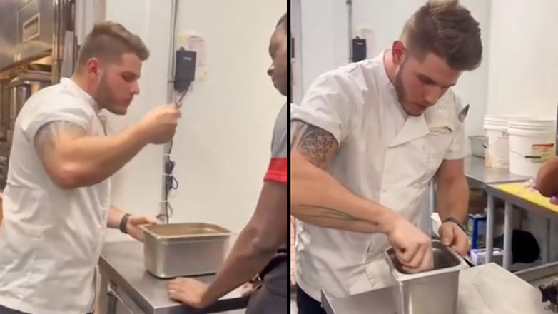 Όταν ο σεφ έρχεται να ελέγξει τα πιάτα