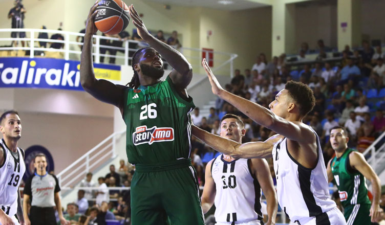Στον τελικό του Σούπερ Καπ ο Παναθηναϊκός, 77-64 τον ΠΑΟΚ