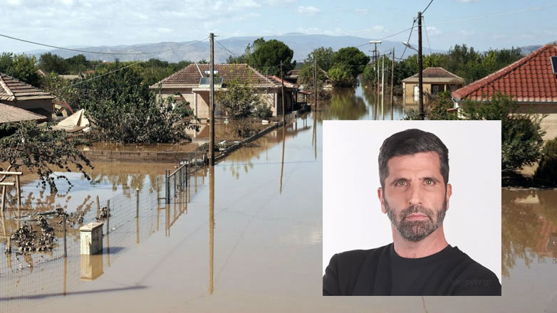 Θ. Βισκαδουράκης: «Εισπρακτική εταιρεία σήκωσε την αποζημίωση του πλημμυροπαθούς πεθερού μου»