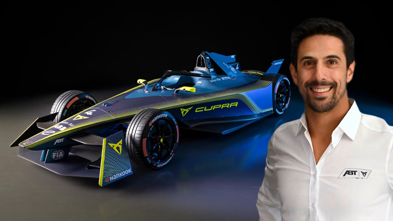 Ο Lucas di Grassi στα επίσημα ABB FIA Formula E με την ABT CUPRA για το 2024