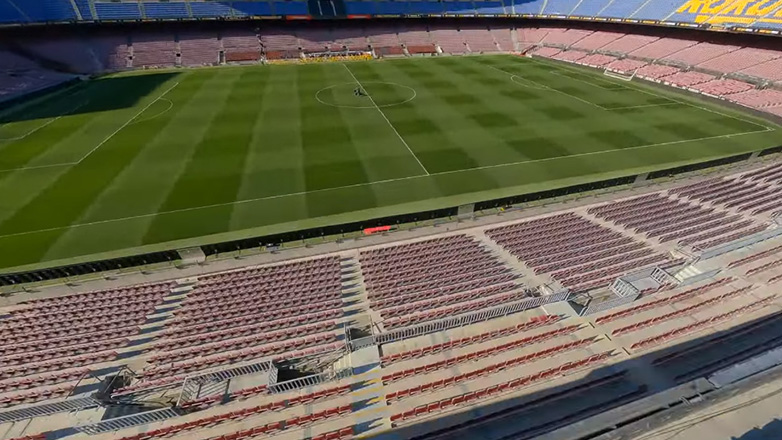 Το θρυλικό Καμπ Νου της Μπαρτσελόνα όπως δεν το είδατε ποτέ