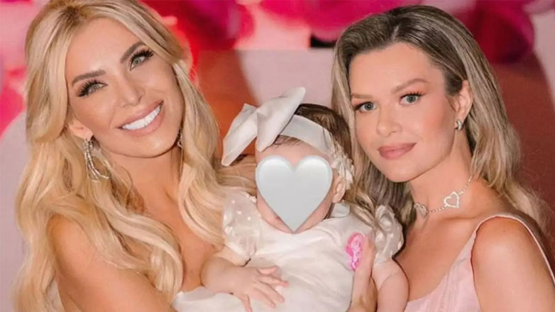 Κατερίνα Καινούργιου: Το φωτογραφικό άλμπουμ από την βάφτιση που έγινε νονά