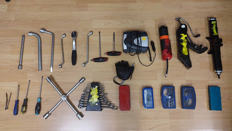 Μαρούσι: Δίδυμο κακοποιών έκλεβε ζάντες αυτοκινήτων