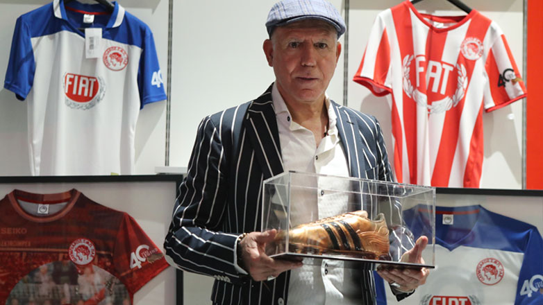 Γιόρτασε τα 40 χρόνια από το χάλκινο παπούτσι ο Αναστόπουλος